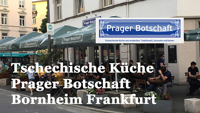 Tschechisches Restaurant Frankfurt Prager Botschaft