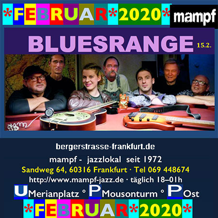 Mampf, Jazzlokal Programm Feb. 2020