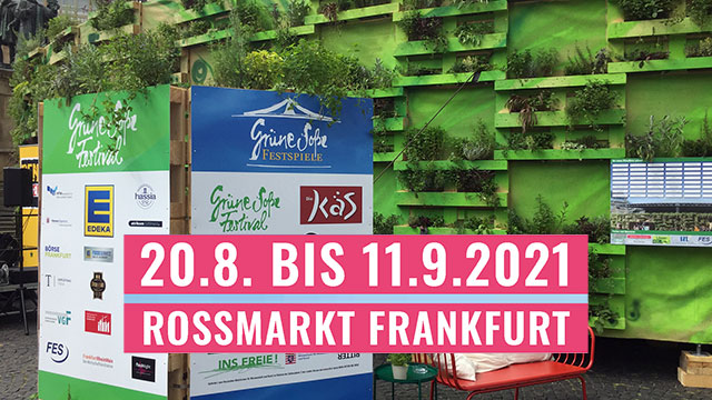 Grüne Soße Festival und Festspiele 2021 Frankfurt