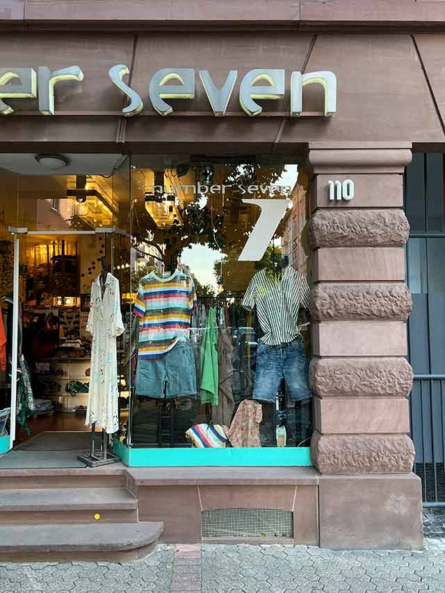 Number Seven Fashion, Berger Straße 110 Frankfurt