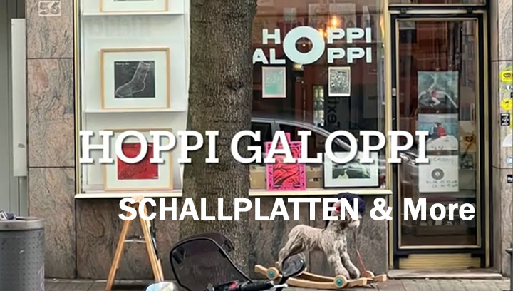 Hoppi Galoppi Schallplatten Berger Straße Frankfurt